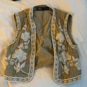 Zara boho vest